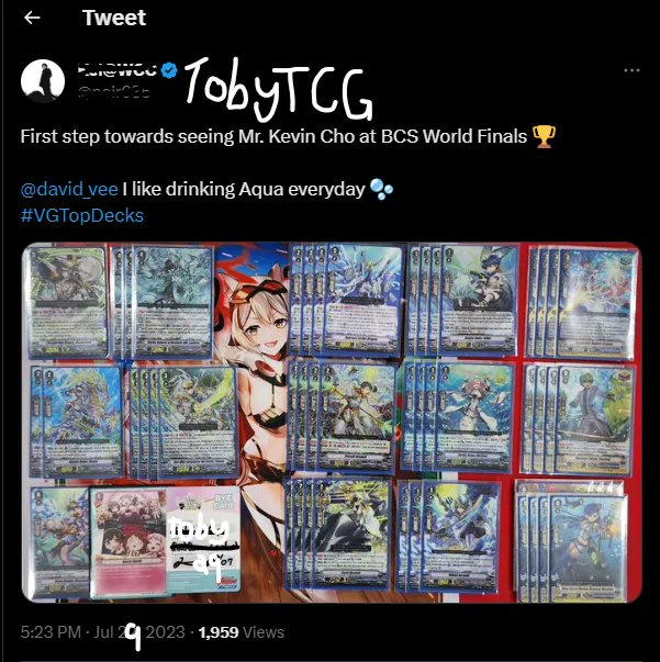 TobyTCG @ WCC tweet media