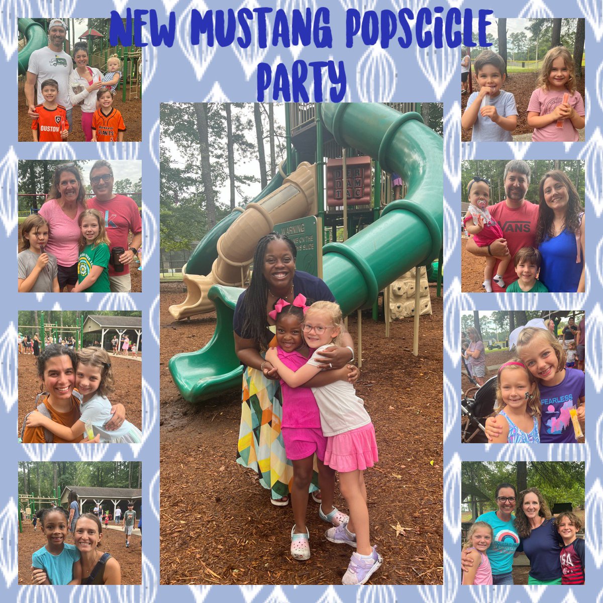Ayo Richardson (@mpe_principal22) on Twitter photo New Mustangs met and had a great time today at our New Student Popscicle Party. We are so excited to add so many new families to our sweet school. #ShineOnMustangs New Mustangs met and had a great time today at our New Student Popscicle Party. We are so excited to add so many new families to our sweet school. #ShineOnMustangs