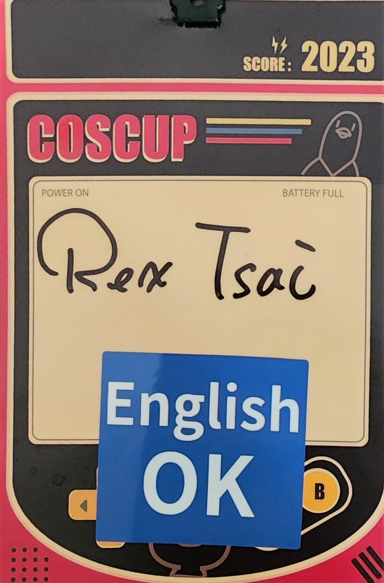 Rex Tsai tweet media