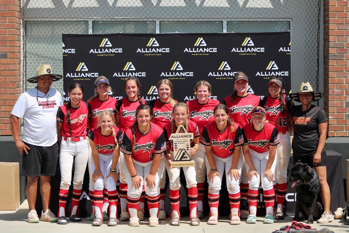 Congratulations to Gametime 2024 <a href="/kvfco/">Gametime 2024 Spain</a> on 🥉in Tier 3 Alliance Fastpitch Championship Series!
