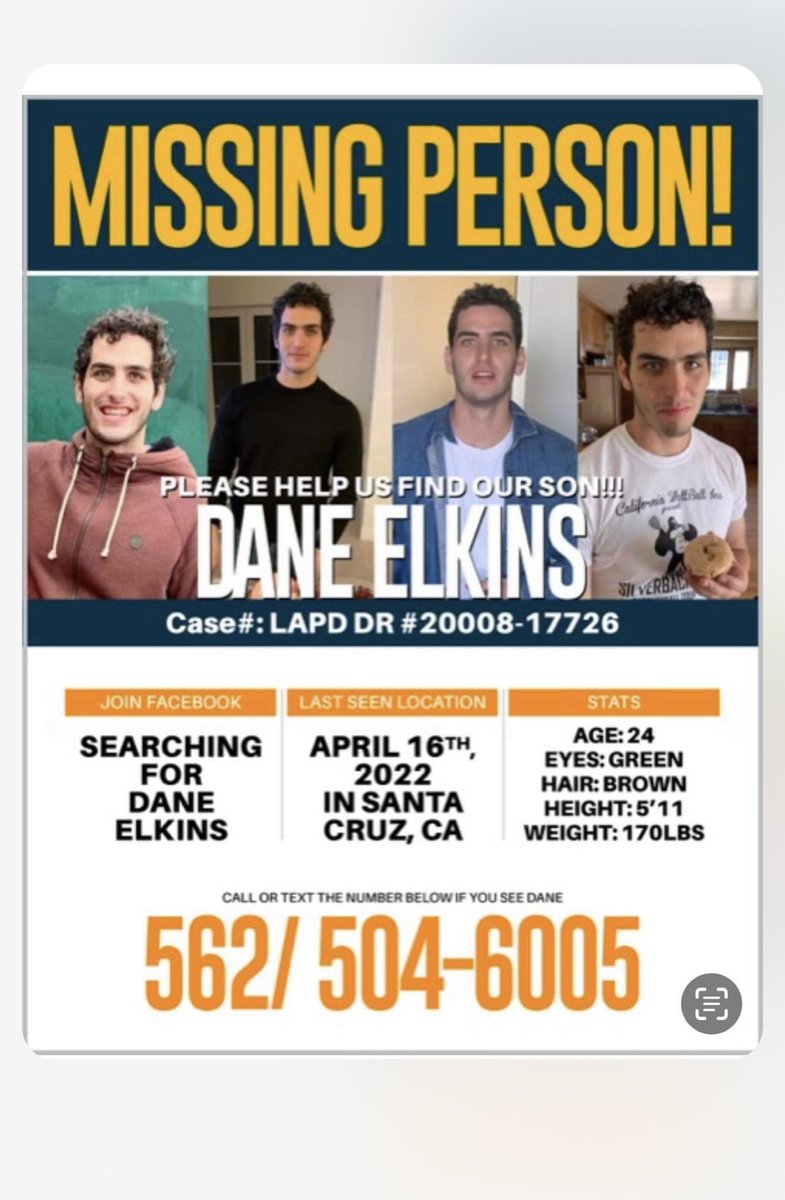 FindDaneElkins's tweet photo. @ElonMuskAOC Please Retweet my pinned tweet to help find my sweet kind, Missing Son #x #finddane #daneelkins #helpfinddane #kindnesssearch #racquetballchampion #ucsc https://t.co/Ll1X1VlHBx