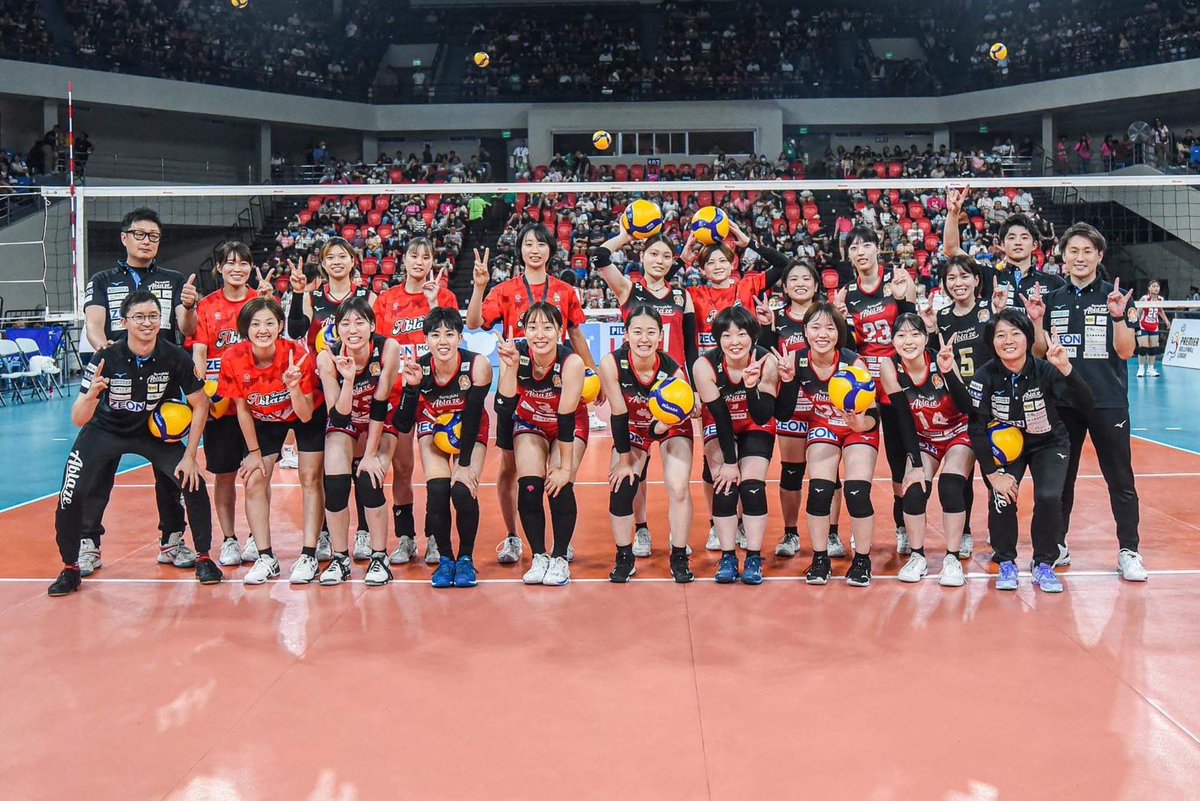 setter147's tweet photo. Today is the final match of PVL
I'll do my best to win the championship with the whole team.
Everyone's support will be the power of Ablaze.Please support Ablaze at the venue.Ablaze's Twitter and TikTok have also been opened, so please follow us.
@KurashikiAblaze @kurashikiablaze https://t.co/wQhr2i4ECg