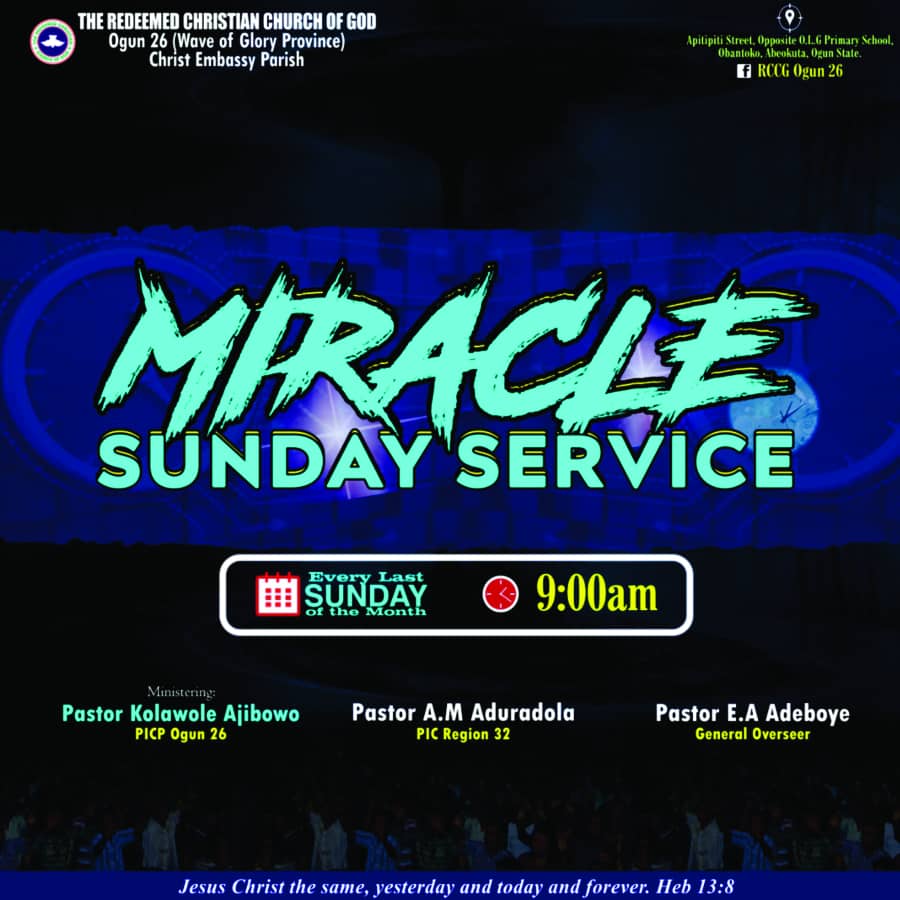 lanleson's tweet photo. @SpiricocoNg Join us tomorrow at Rccg Ogun 26 Provincial headquarters 
Off OLG Primary School Alogi Obantoko https://t.co/1y3eC3BxDV