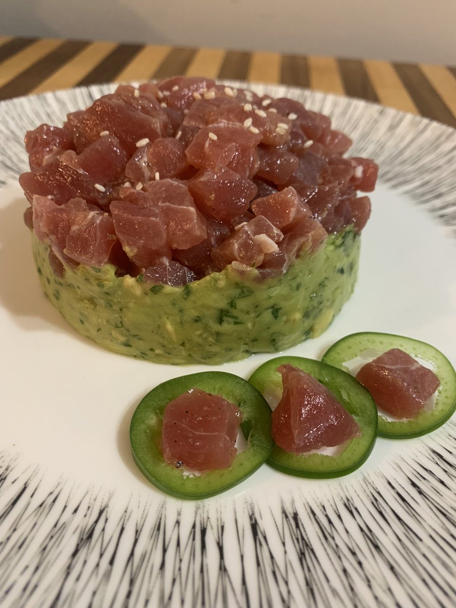 dallascarlson's tweet image. Ahi tuna tartare and seared steak.
.
#homechef #cheflife #truecooks #chefdallascarlson #killinitinthekitchen #makinmygrandmasproud