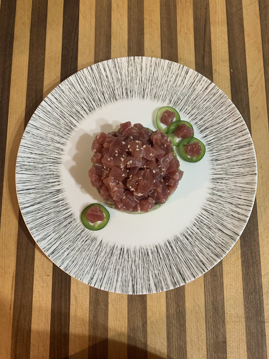 dallascarlson's tweet image. Ahi tuna tartare and seared steak.
.
#homechef #cheflife #truecooks #chefdallascarlson #killinitinthekitchen #makinmygrandmasproud