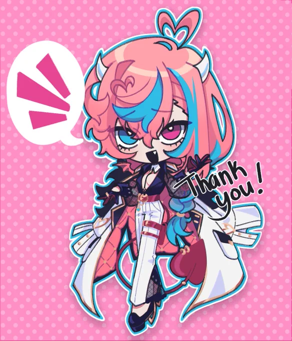 Batch of finished chibis!   Thank you very much 