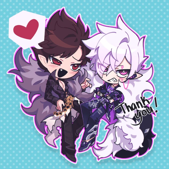 Batch of finished chibis!   Thank you very much 