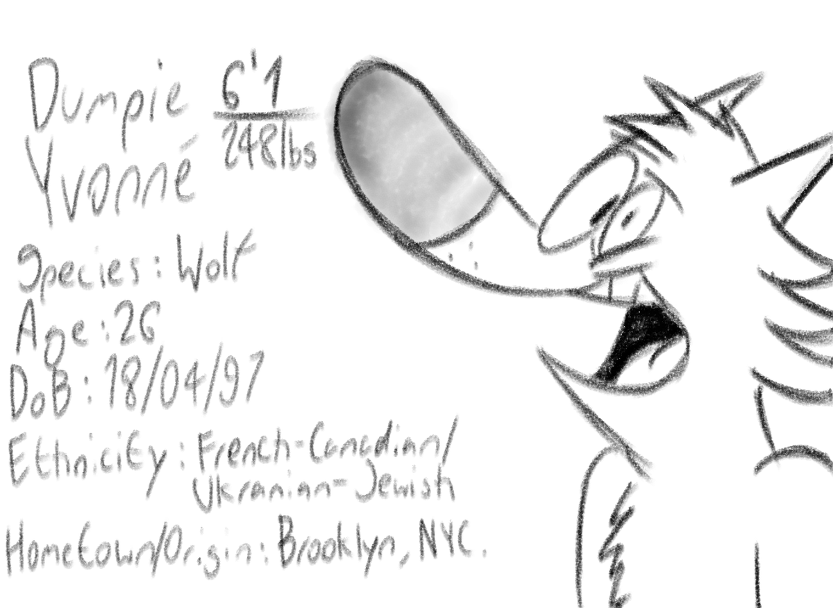 Bohbot2002's tweet photo. Dumpie's Bio Reference!
#characterdesign #characterart #characterillustration #CartoonArt #illustration #artwork #digitalart #digitalillustration #digitalsketch #cartoondog #Dog #wolf #Anthro #anthroart #owncharacter #oc #bioreference
#ocreference #ocreferencesheet https://t.co/05EmlZI6o8