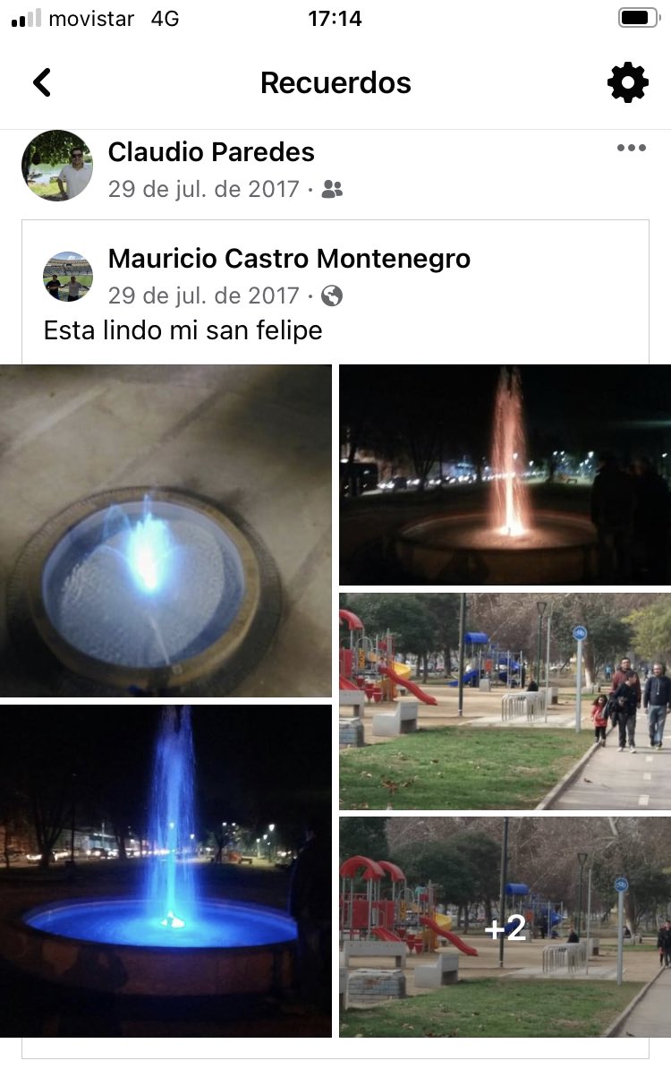 claudioparedesc's tweet photo. Las alamedas en tiempos de @PatoFreireC  , año 2017 https://t.co/guouCW6WRj