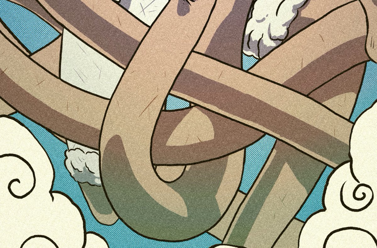 Happy_Log_pub's tweet photo. Turns out the characters in #onepiece are a lot of fun to draw. I'll be at #bendicon in August and will have a few posters with me.

#luffy #gear5luffy #fanart #loganfrench #gear5 https://t.co/Gf03ePAsuR