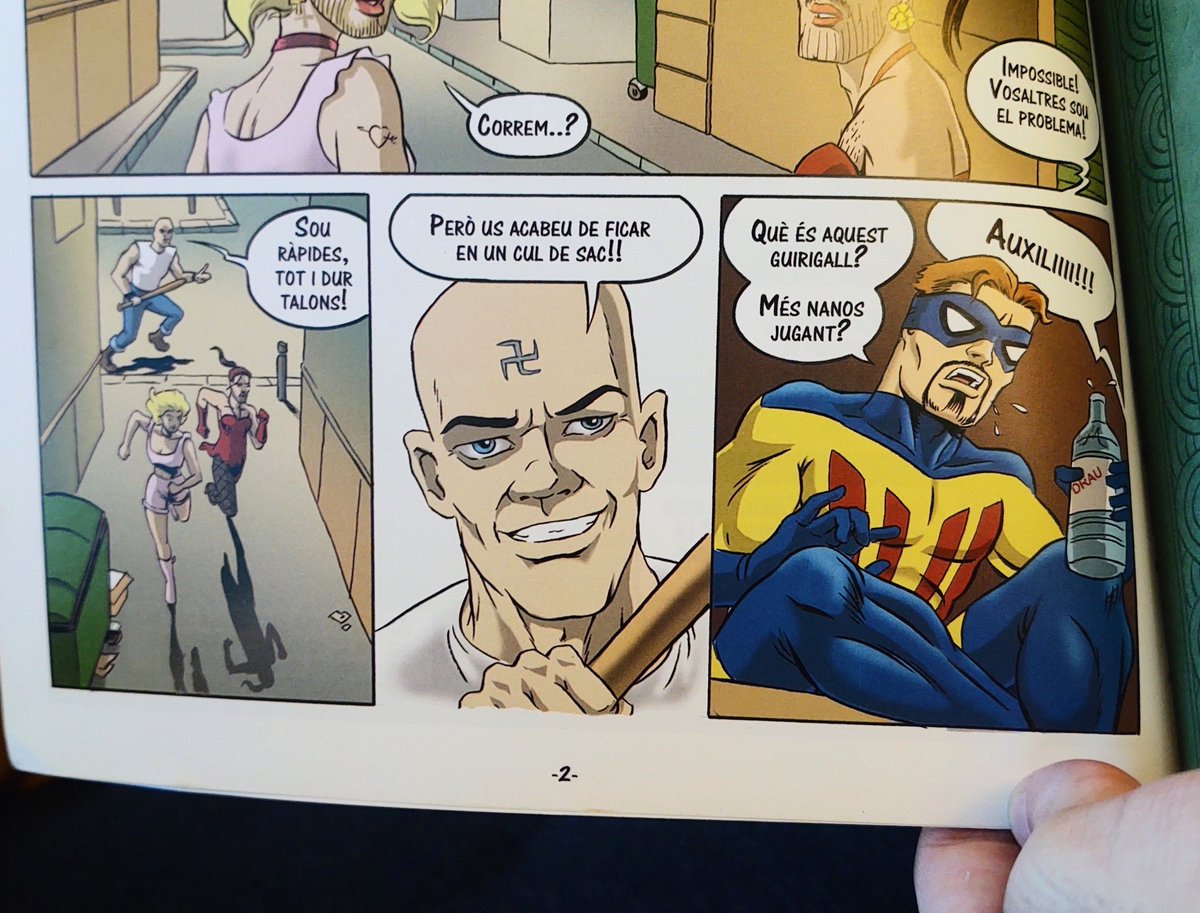 Vull aprofitar la benentesa per recordar que Catalunya ja té un defensor de l'ordre: EL DRAC CATALÀ

Lluita contra l'ultradreta, protegeix al col·lectiu LGTBI+ i reparteix improperis nostrats. Gràcies <a href="/DraccatRoman/">carles roman</a>!