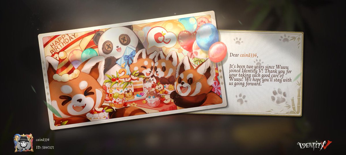 I'm playing Identity V. Fancy a game?