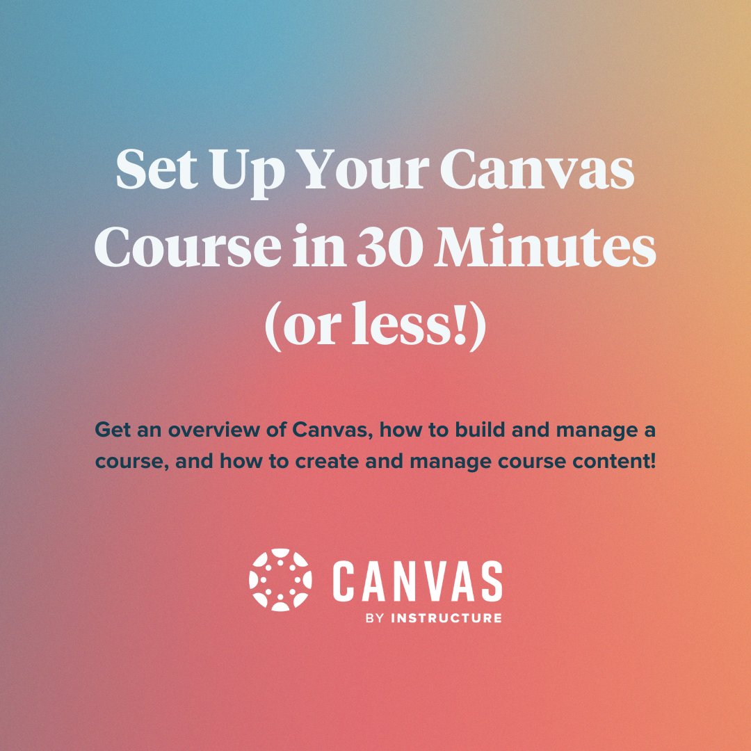 Canvas by Instructure tweet media