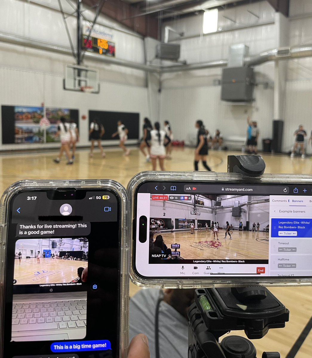 nsaprospects's tweet photo. Sometimes people wonder what it is we do when live streaming games. We have a Facebook group specifically for College Coaches and recruiters ONLY that allows us to send info of players to those coaches thru the live stream! We are the eyes! Coaches DM us if you want in the group! https://t.co/Y5WDtHLbEd