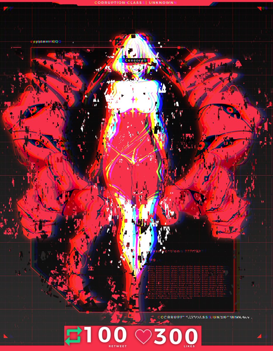 BigBangStudio69's tweet photo. Warning! System HQ agents report new corruption class!

You can help! 100 RTs or 300 likes will help us reclaim the crucial footage. https://t.co/I4SpR9Mafp