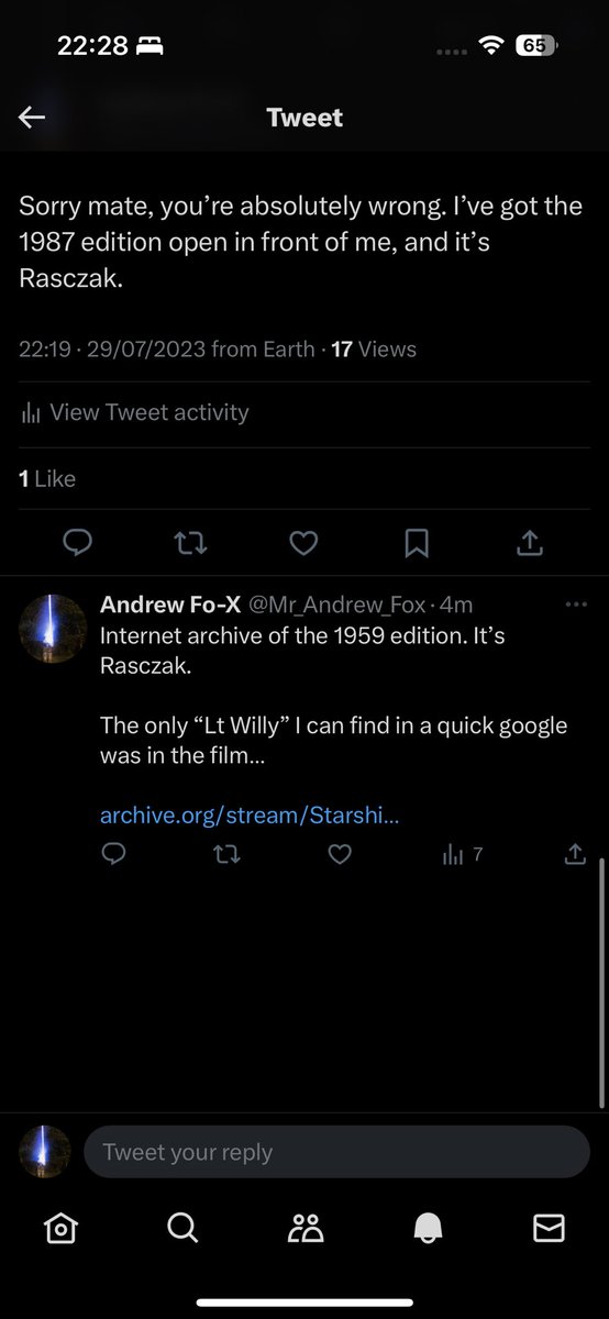 Andrew Fox tweet media