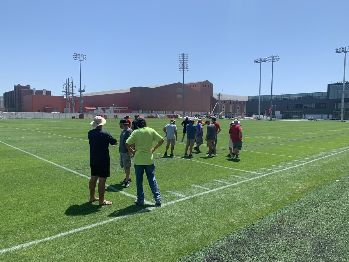 Nebraska SFMA (@nesfma) on Twitter photo Great Field Day on Friday!
Thanks for tour <a href="/HuskersTurf/">Nebraska Turf</a>
Shout out to <a href="/CoachMattRhule/">Matt Rhule</a> for bringing some natural turf back!!!
<a href="/FieldExperts/">SFMA</a> Great Field Day on Friday!
Thanks for tour <a href="/HuskersTurf/">Nebraska Turf</a>
Shout out to <a href="/CoachMattRhule/">Matt Rhule</a> for bringing some natural turf back!!!
<a href="/FieldExperts/">SFMA</a>