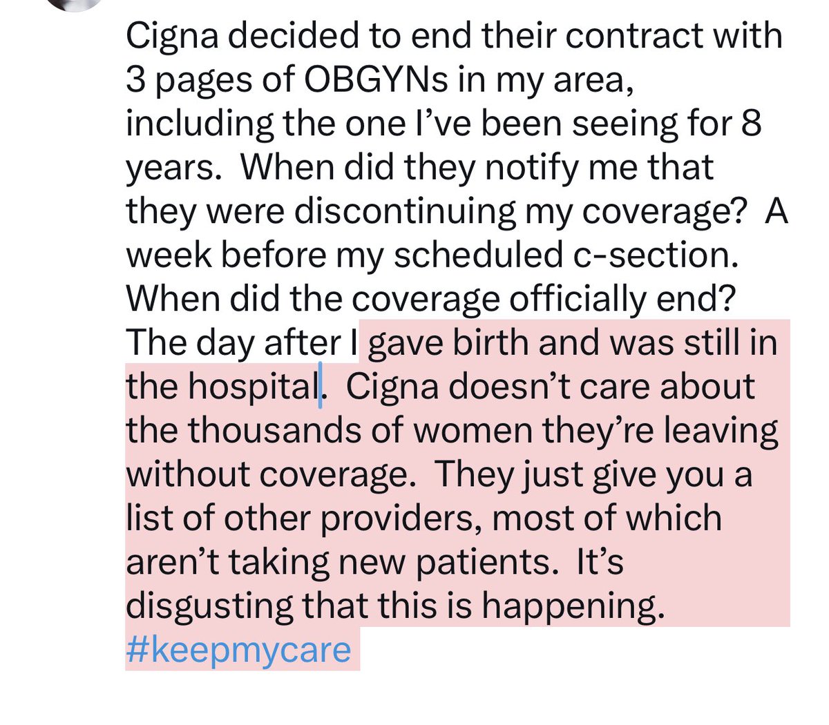 xpo5ure's tweet photo. @Cigna https://t.co/ztz7aTPdga