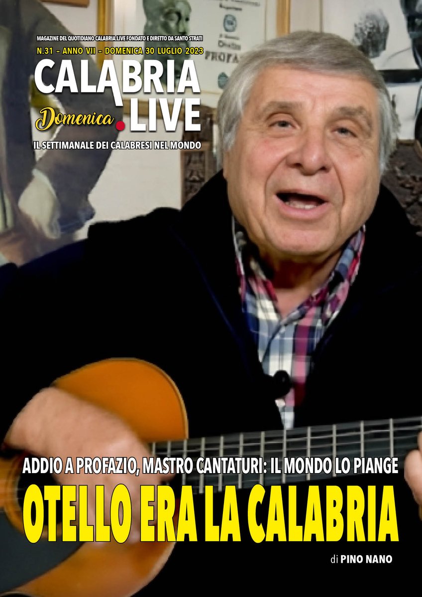 LiveCalabria's tweet photo. LA DOMENICA DI https://t.co/bf9f0U56OD 30 LUGLIO 2023
https://t.co/Y9f9t4sIib
#calabria #otelloprofazio #bergafest https://t.co/HupRRNZjtq