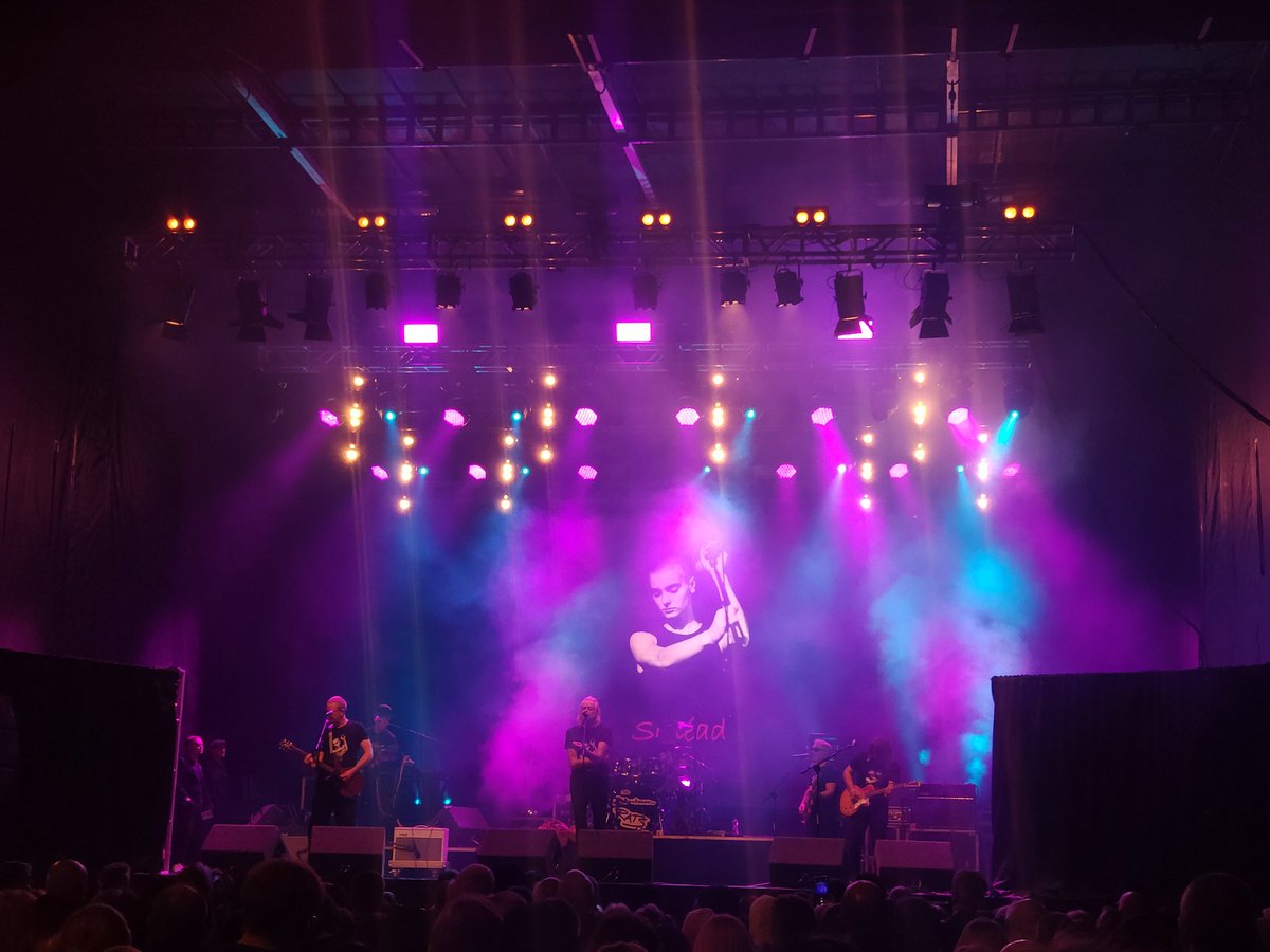 enrightseamus's tweet photo. Bob and Boomtown Rat's tribute to the late Sinead O'Connor #CavanDay https://t.co/cuGp1WA0JZ