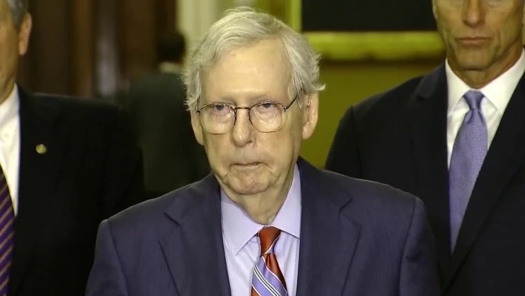 This is a video not a photo. #MitchMcConnell #GOP <a href="/LeaderMcConnell/">Mitch McConnell</a>