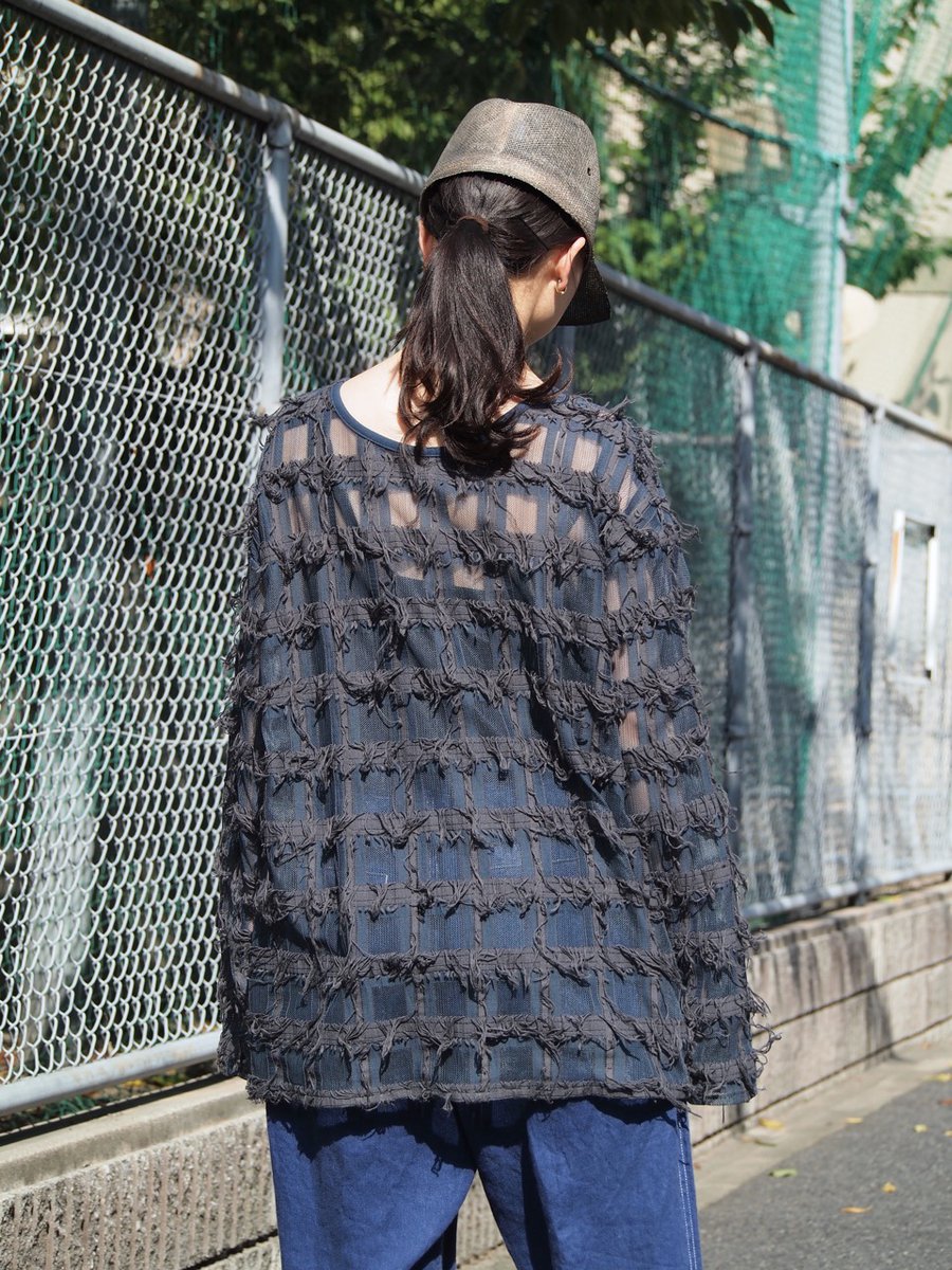 fronowhere's tweet photo. 【sale】
【RYU】fringe checked lace pullover shirt（blue grey）【ryu-s2218】¥20,720- *sale price
model：163cm
https://t.co/jlBn8SjddJ https://t.co/kU0rvyECp5