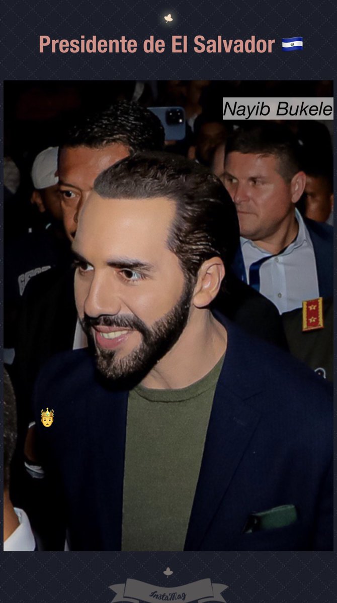 Golden_violet7's tweet photo. El mejor presidente de la historia de El Salvador @nayibbukele 🇸🇻

Llueva,truene o relampaguee mi apoyo incondicional es para el, quien se a ganado nuestra confianza , respeto y admiración.

Quien más está de acuerdo? 
Los leo 🙏 https://t.co/JBQ1f5PqZv
