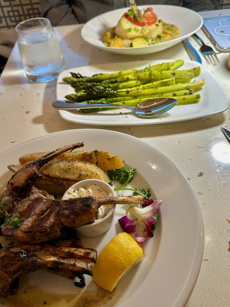 Theos Estiatorio, Dinner July 2023 - A new Greek restaurant recently opened next to the Gateway Theater on Sunrise Hwy. Check out photos of the entire meal on my alanEATS Facebook Page.