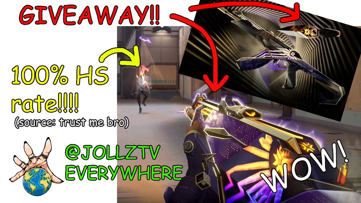 Jollztv's tweet image. NEW VALORANT CHAMPIONSHIP BUNDLE 2023 To enter:

😈RT + Like this tweet  
😈 Follow me  
😈(MORE WAYS TO ENTER IN REPLIES)  

Winner will be posted in replies on August 7th