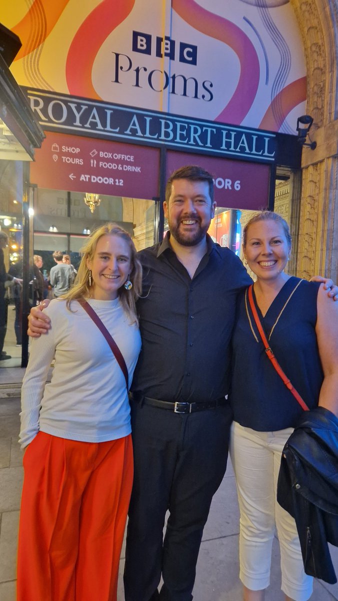 StDavidsHS_arts's tweet photo. Whatt a night! Amazing performance of Elijah @bbcproms! Well done to @Mr_BrownMusic and @SCOmusic! 👏🎶 Also spotted one of our former pupils, Lisa Johnston, in the chorus along with Mr Carvel from @DalkeithHS_Arts Bonus catch up with @Miss_Petrie too! https://t.co/22xqjCD5xb