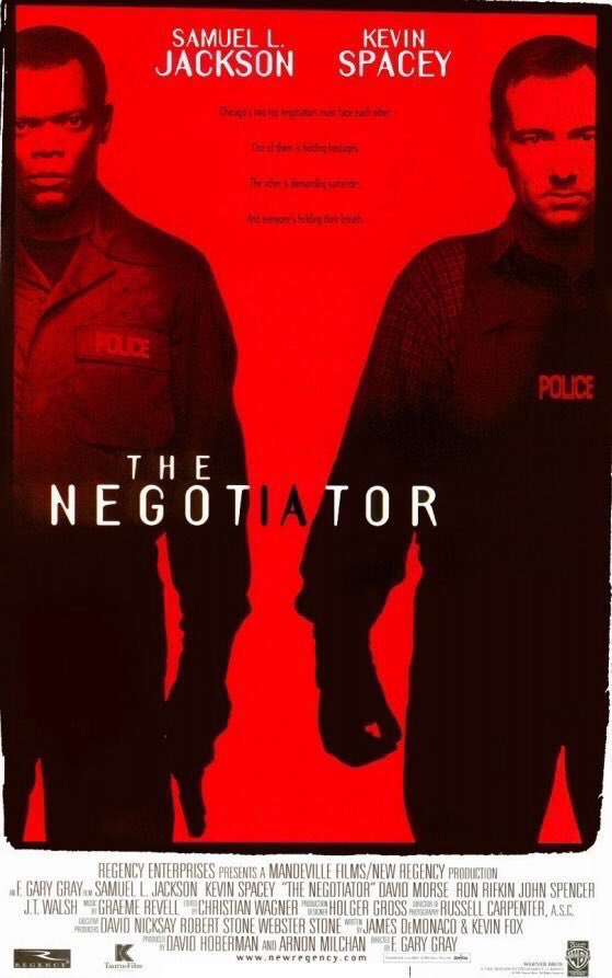 🎬MOVIE HISTORY: 25 years ago today, July 29, 1998, the movie ‘The Negotiator’ opened in theaters!

#SamuelLJackson #DavidMorse #RonRifkin #JohnSpencer #JTWalsh #SiobhanFallon #PaulGiamatti #ReginaTaylor #MichaelCudlitz #CarlosGomez #TimKelleher #DeanNorris #KevinSpacey