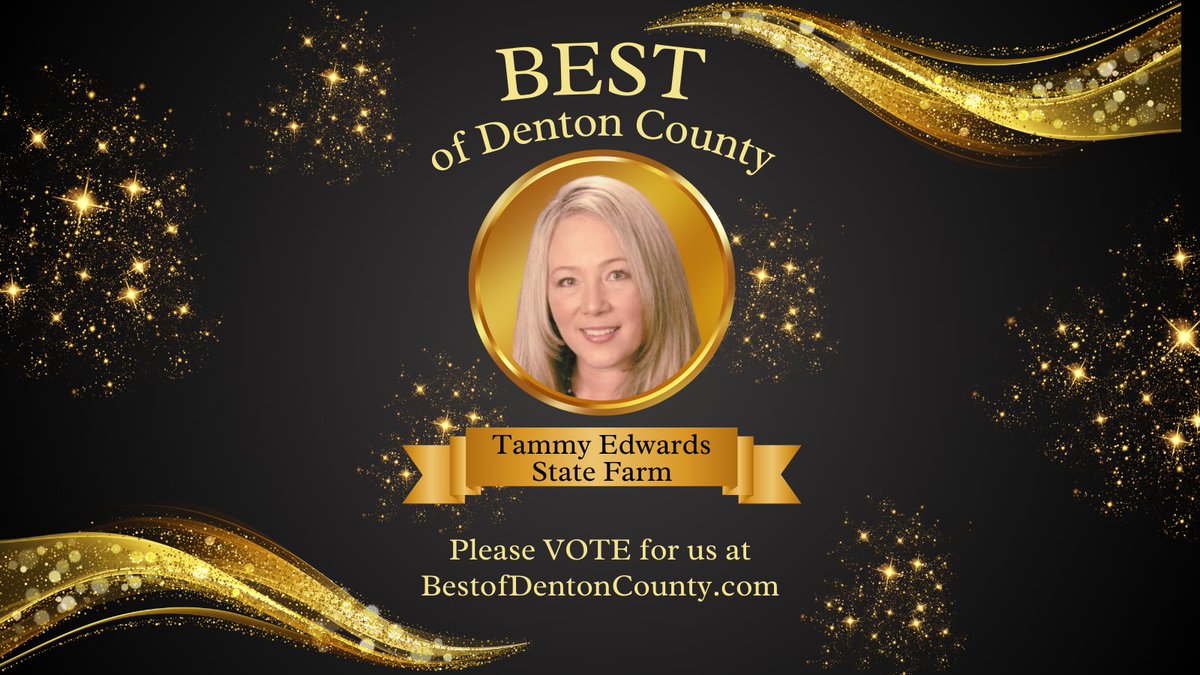 StateFarm96's tweet photo. THANK YOU for nominating us! 🏅🏆Now we need your VOTE to WIN! Please visit Best of Denton County website and VOTE for US. We are so thankful for your support! ♥️ #bestofdentoncounty #bestautoinsurance #bestlifeinsuranceagent #grateful #goodneighbor #lakesidedfw https://t.co/6fBOoXihIF