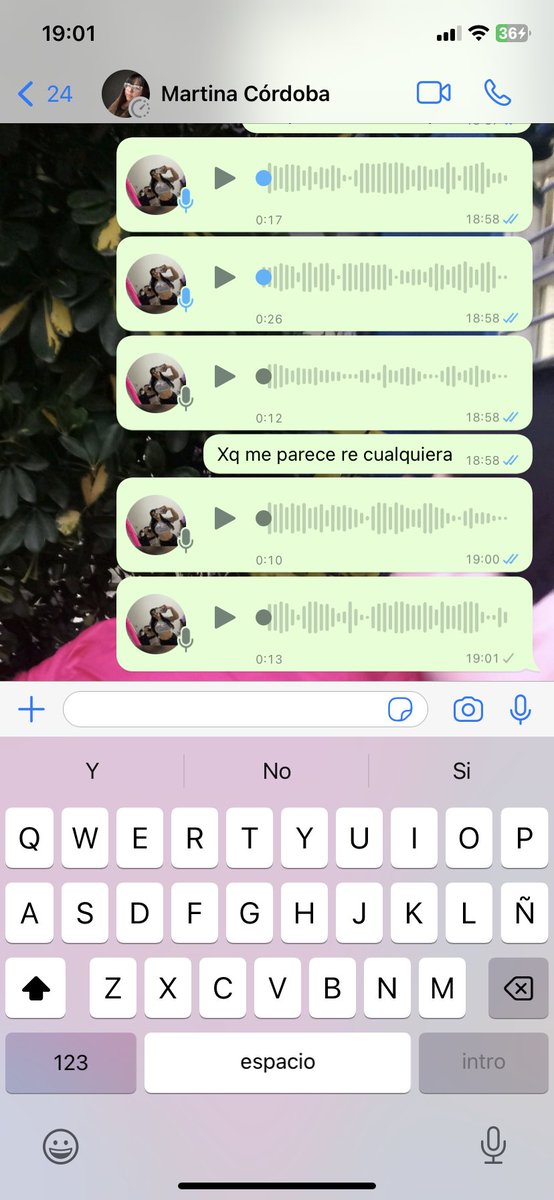 Nos hablamos para chusmiar 😂