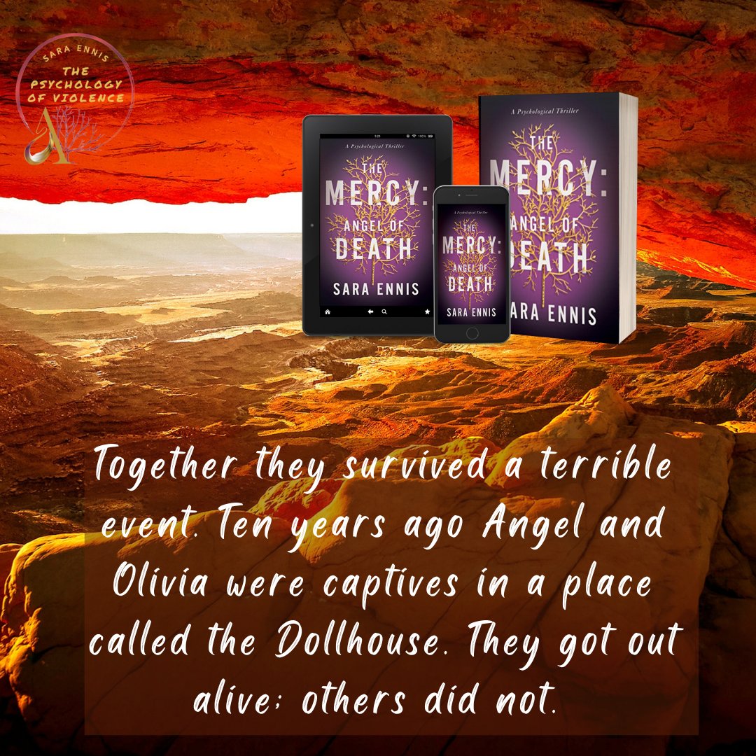 TOGETHER THEY SURVIVED A TERRIBLE EVENT.
Ten years ago Angel and Olivia were captives in a place called the Dollhouse. They got out alive; others did not.

Grab your copy in ebook or paperback, even signed! loom.ly/0YvQHCY 
#saraennis #themercy #thedualityseries