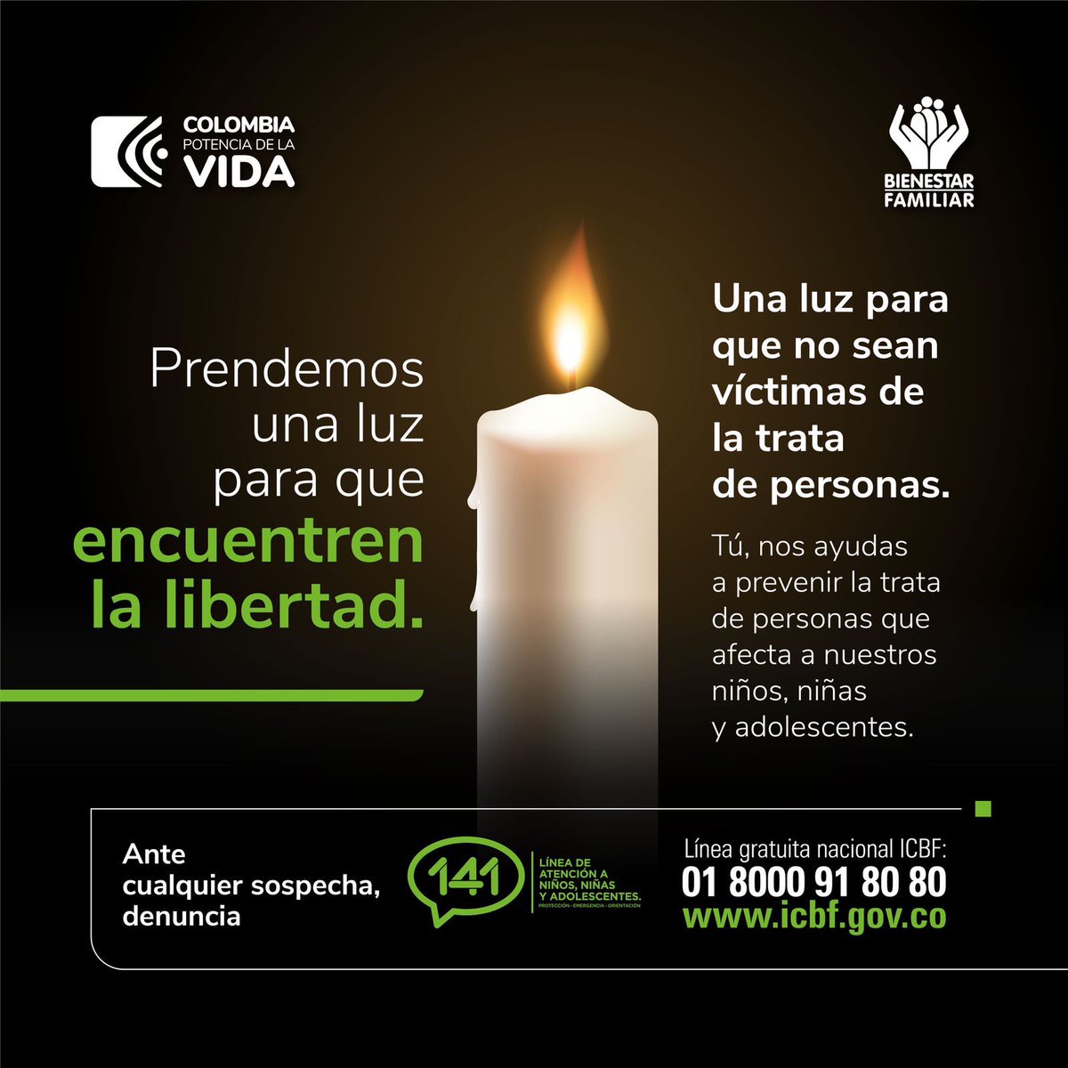 LorenaArandaOr's tweet photo. #DeQuéTrataLaTrata | Prendamos una vela 🕯️ por todas las víctimas de Trata de personas y unamos esfuerzos para que regresen a casa 🙏.

¡Acompáñanos mañana!

🗓️Domingo, 30 de julio
🕢7:00 pm

Ayúdanos a proteger a nuestros niños, niñas y adolescentes. https://t.co/rwpXVADMud