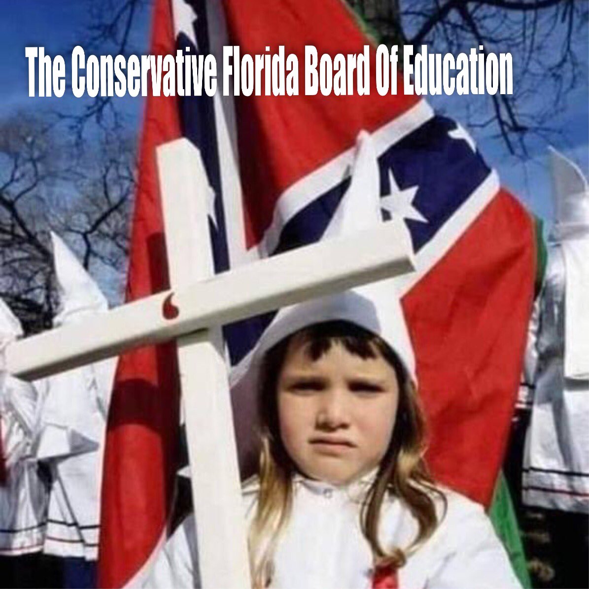 mahilena's tweet photo. @RonDeSantis The new Florida Department Of Education https://t.co/mc7snBCyk3