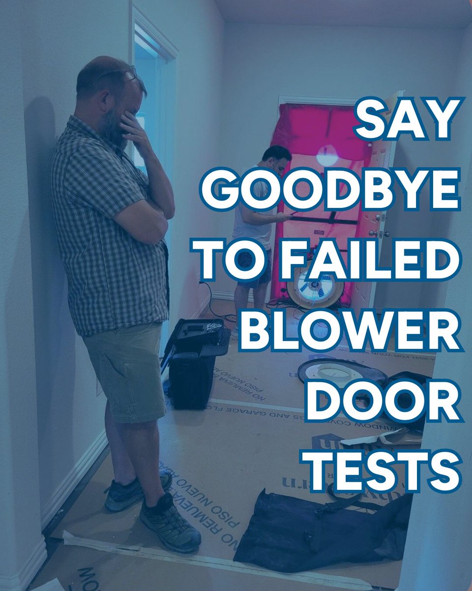 AeroBarrier's tweet photo. Have you ever felt like this when a blower door test fails? Have no fear! We'll take it from here. Aeroseal Envelope brings AeroBarrier to the table, ensuring that buildings meet code and pass blower door tests!

Learn more at https://t.co/GYvwCmL8Ms.

#airsealing #climatetech https://t.co/CsgQnX7I9n