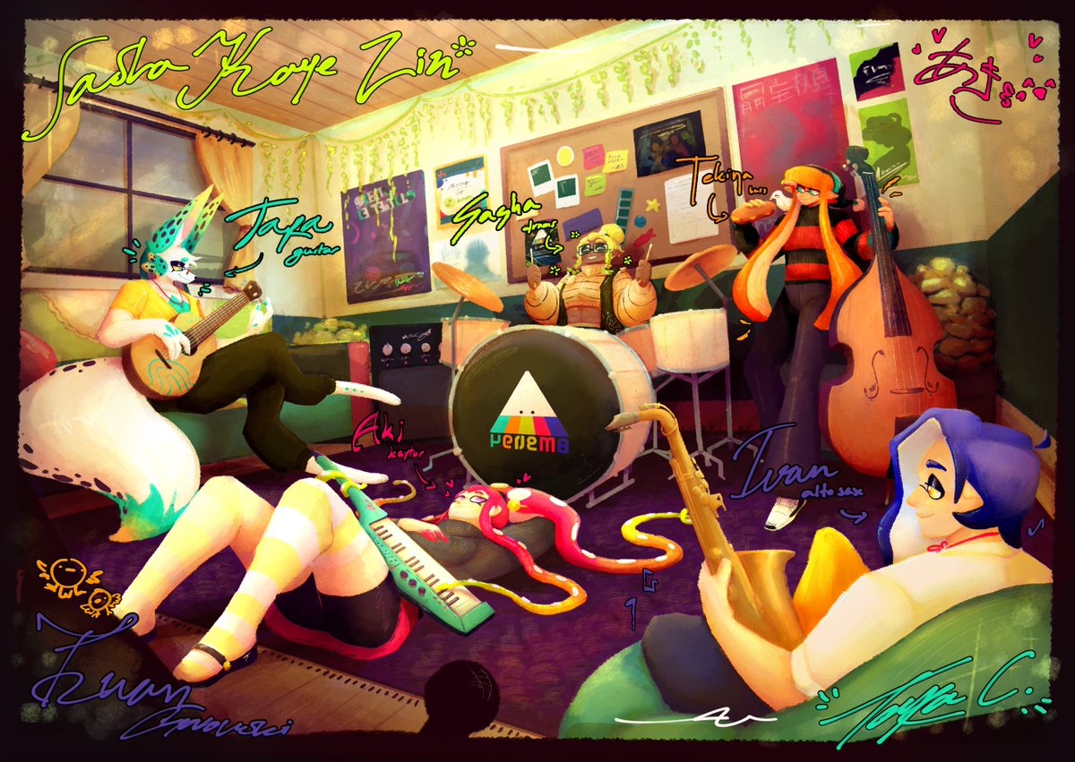 My <a href="/risinghueszine/">Rising Hues Zine💫 OUT NOW!</a> piece! A bit late to posting, but I really tried challenging myself with the perspective! Had a blast, it was an honor to contribute!!