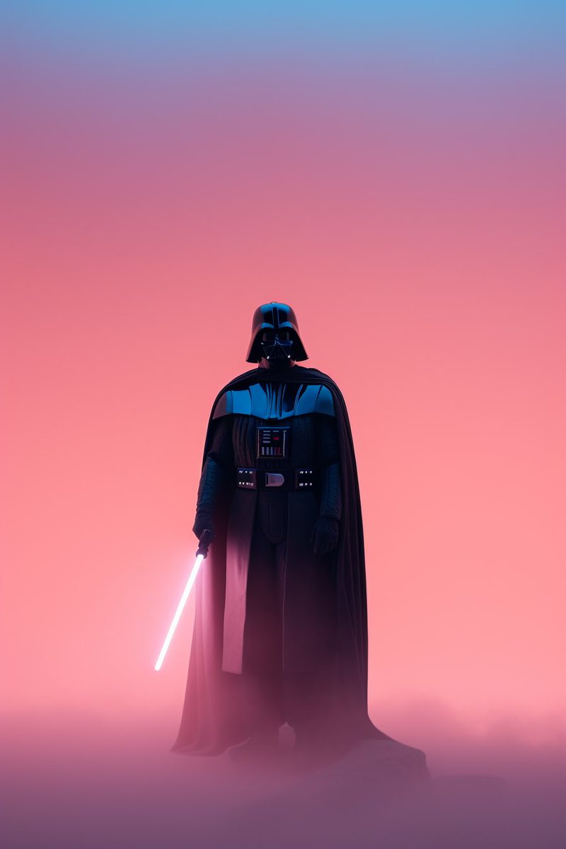 Sweet dreams from Darth Vader #StarWars #midjourney #AIart #aiartcommunity