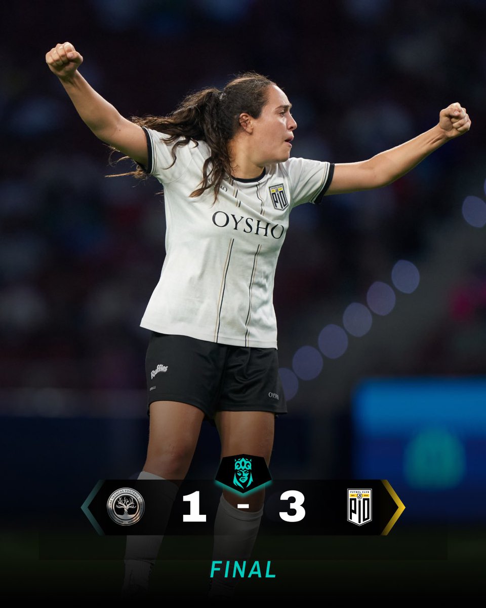 QueensLeague's tweet image. 🪵 @LosTroncosFC_ 1 - 3 @PIOFCFemenil 🐥

#KingsQueensFinals #Oysho