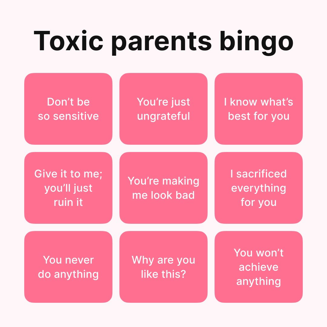 get_headway's tweet image. What other phrases have you heard from toxic parents? 🙉 Let us know in the comments below.

Install the Headway app from the link in our bio. 📲🔗
⠀
#verbalabuse #toxicrelationships #toxicparents #negativity