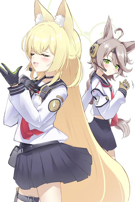 クルミ & オトギ #ブルアカ
