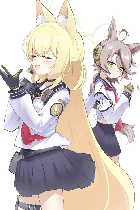 クルミ & オトギ #ブルアカ