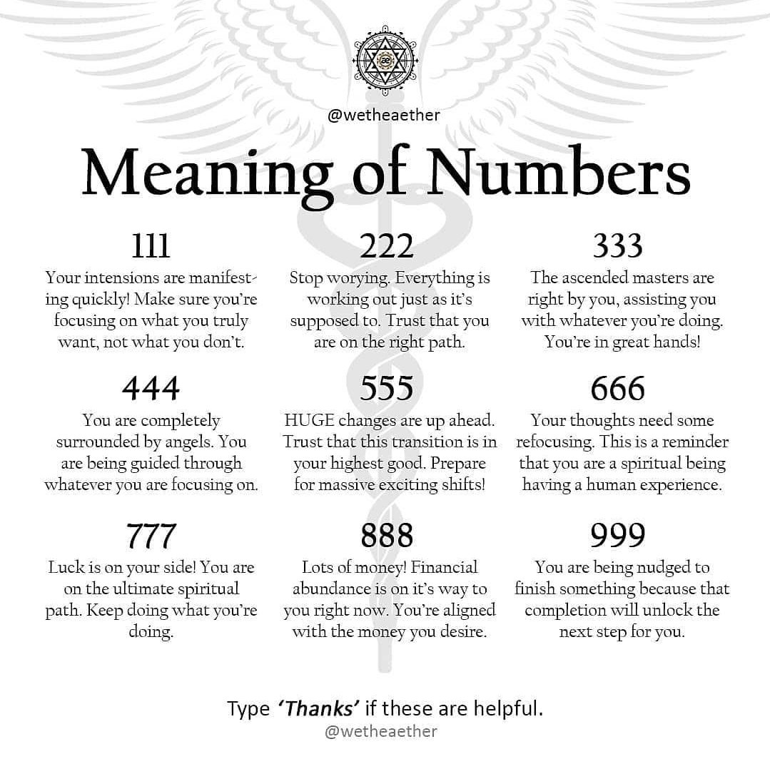 Meaning of Numbers. ♾️  #numerology #numbers #synchronicity #spiritual #lawofattraction #wetheaether