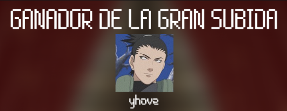 Tenemos ganador de La Gran Subida, y el cual se lleva los 50€ de premio.  

¡Enhorabuena <a href="/HeyYhove/">Yhove</a>!