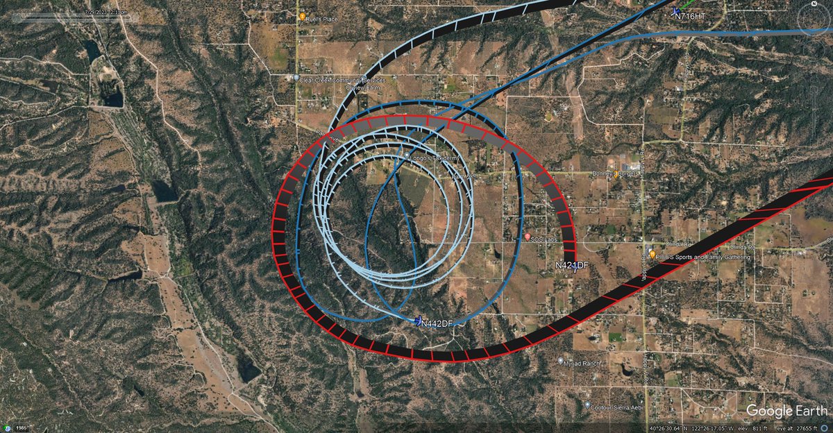 fire_feeds's tweet photo. New wildfire: The #OliveFire in #Anderson #ShastaCounty #CA Olive IC - 1-2 acres slow to moderate rate of spread. outbuilding fully involved
https://t.co/zfiIxGT6oB
https://t.co/Ce6ry56RGP
#CalFire Out of #ReddingJAAB
#A240 #N421DF Air Tactical Aircraft
#C102 #N479DF Type I Heli FireHawk Out of #VinaHelitackBase
#T94 #N442DF Type III Airtanker
#T95 #N448DF Type III Airtanker
#USLeasCo Out of #ReddingJAAB
#HT6 #N716HT Type I Heavy Lift Helitanker
🇺🇸🔥
