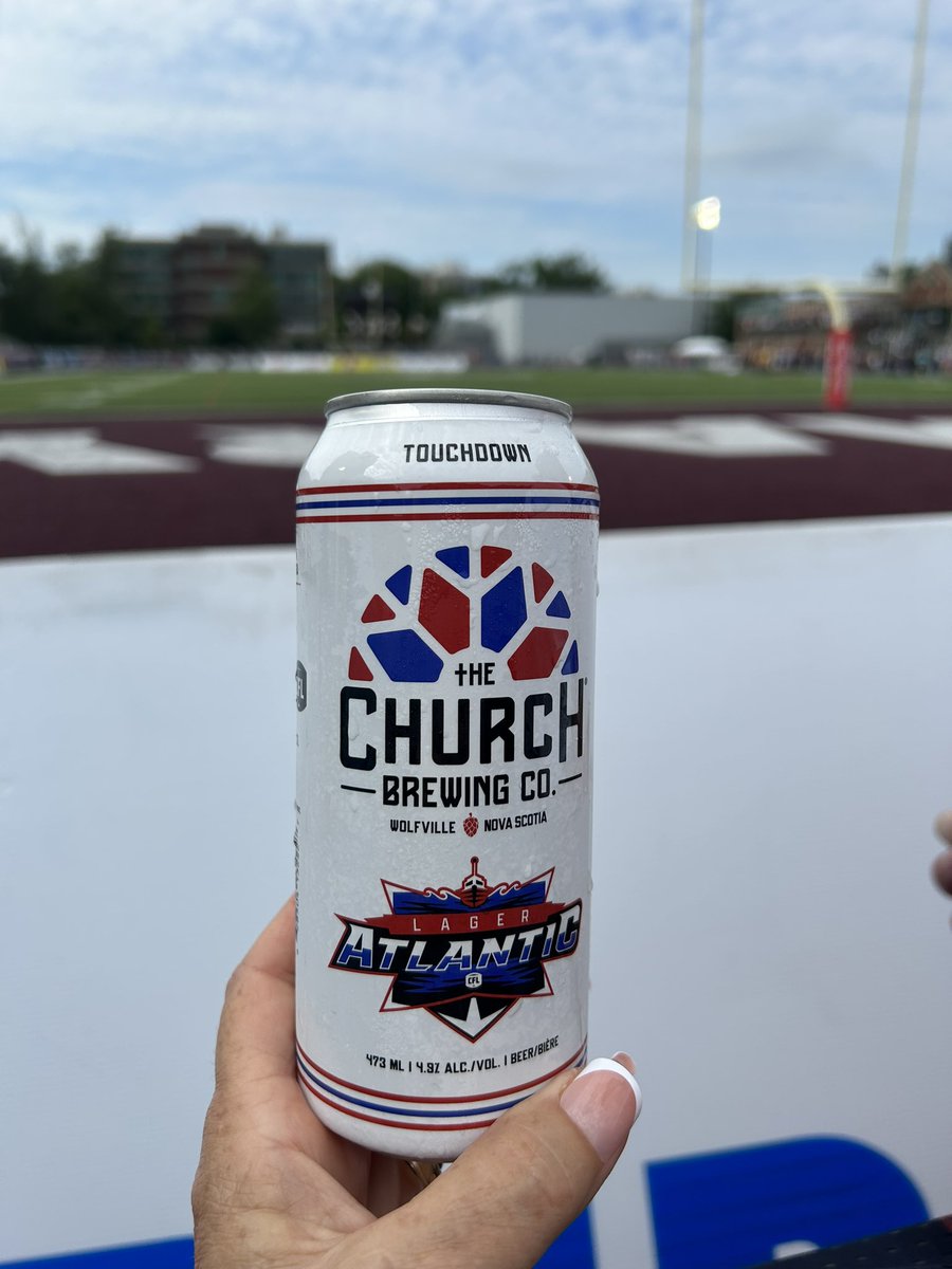 Beautiful night for a football game! #TouchdownAtlantic #CFLGameday #football #anniversary