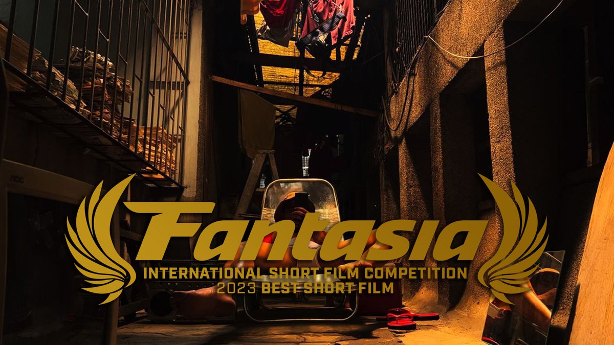 FantasiaFest's tweet photo. 🏆 The International Shorts Jury awards Best Short Film to BOLD EAGLE by Whammy Alcazaren!

“A one-of-a-kind gem of a short that will sear itself on your mind with images you can never unsee, right from the opening butthole.”

#Fantasia2023 https://t.co/r4c5aOPGrX