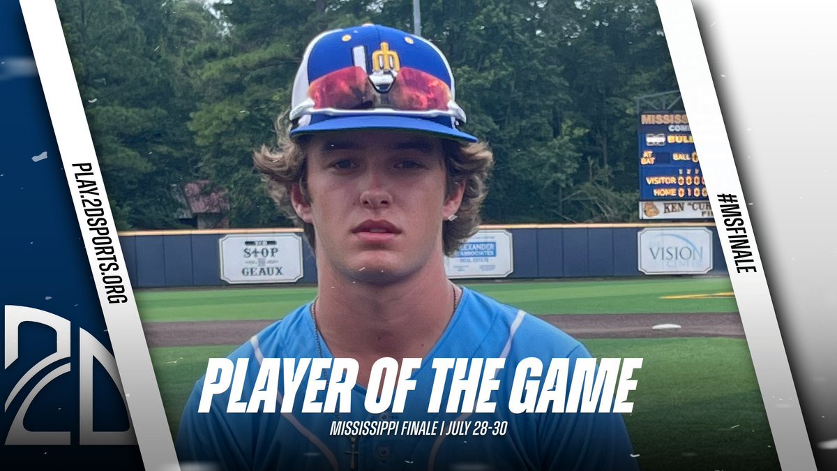 2D Sports Player of the Game tweet media