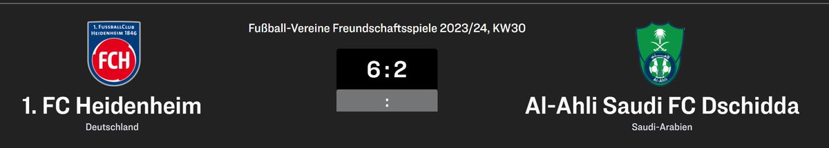 Imagine du holst mahrez ,mendy und firmino  nur um dann 6 buden vom fc heidenheim zu kassieren